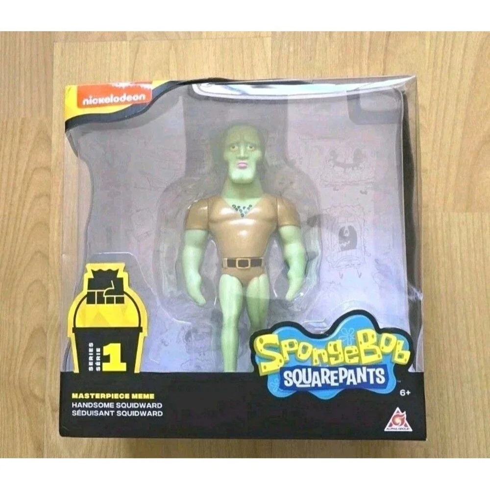 Alpha Group SpongeBob SquarePants Handsome Squidward Vinyl  Masterpiece Meme 8